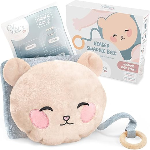 Oli-Melo - Envoltório Aquecido para Barriga de Bebê – Alívio de Cólicas – Marca Baby Wrap