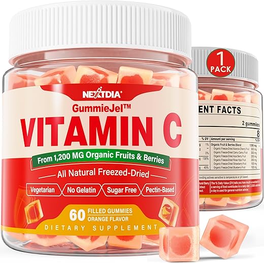 Nextdia - Gomas de Vitamina C Integral para Adultos – Marca: Primeira Opção