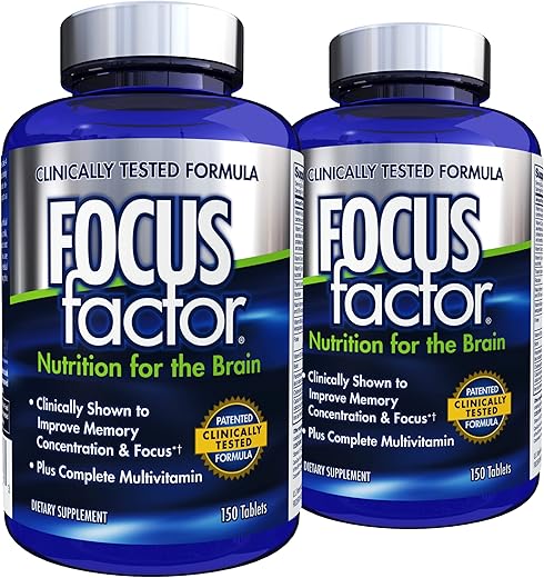 Nutrição para o Cérebro, Memória Melhorada - Focus Factor