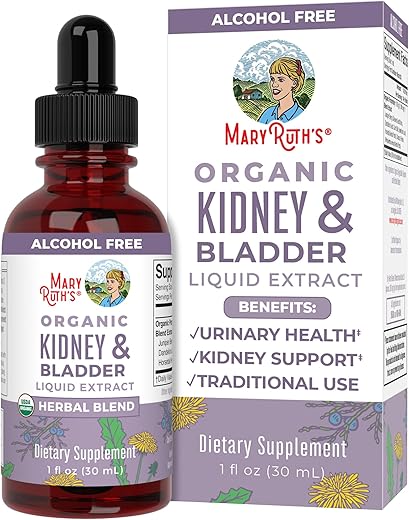 Gotas de Suplemento Herbal | Suporte Renal | 30ml - MaryRuth Organics