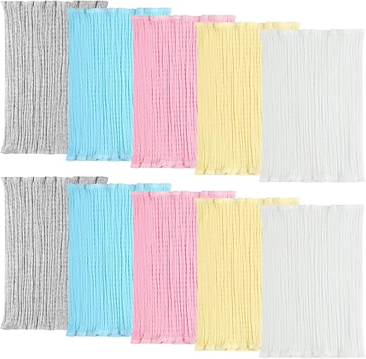 Cutecrop - 10 Pcs Faixa de Umbigo de Algodão para Botão Gtube de Bebê – Dupla Camada para Hérnias Umbilicais – Cinto Faixa de Barriga para Meninos e Meninas