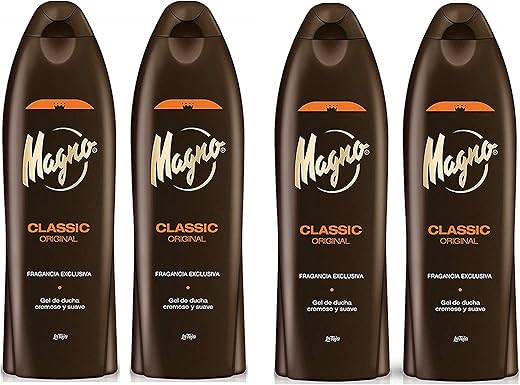 Gel de Banho Magno 550ml (4 Unidades) – Embalagem de 18.3oz