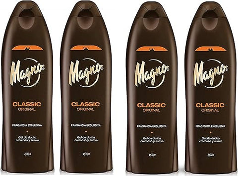 Gel de Banho Magno 550ml (4 Unidades) – Embalagem de 18.3oz