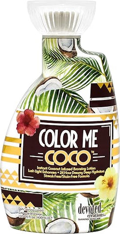 Bronzeador Devoted Creations Color Me Coco 13.5 oz – Loção Autobronzeadora