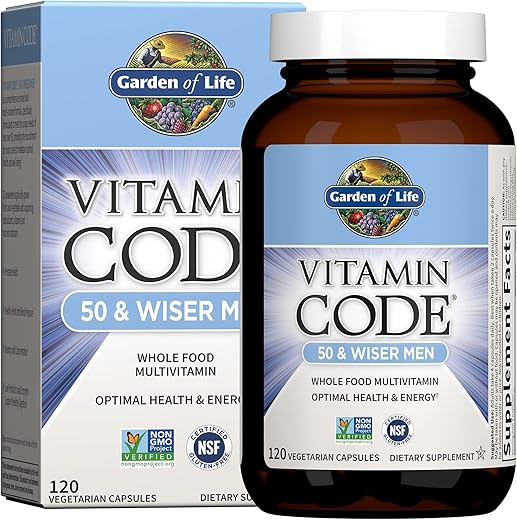 Multivitamínico para Homens, Vitamin Code 50 – 60 Cápsulas - Garden of Life