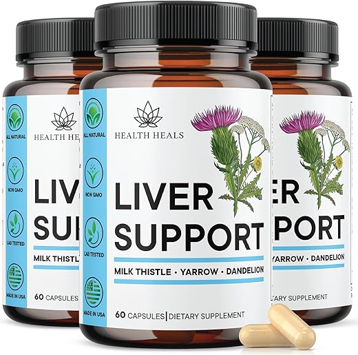 Health Heals - Limpeza do Fígado: Detox Poderoso de 100g – Marca X