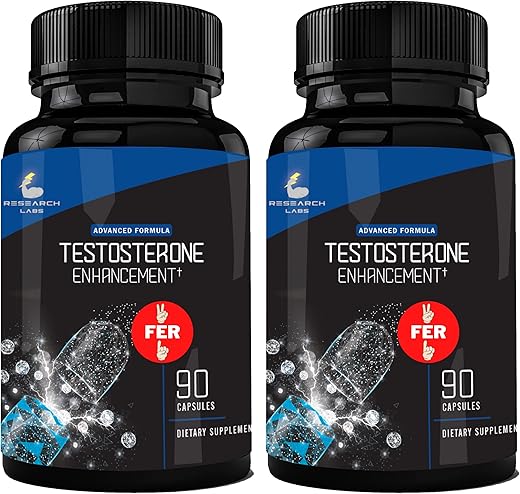 Oferta 2 por 1 Recomendado por Farmacêuticos: 180 cápsulas de Aumento de Testosterona por Research Labs. Aumente Energia, Força e Massa Muscular Magra. Saw Palmetto, Tribulus, Tongkat Ali, Horny