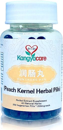 Kangyacare - Run Chang Wan – Pílulas de Ervas de Caroço de Pêssego – Alívio da Constipação – Hidratação