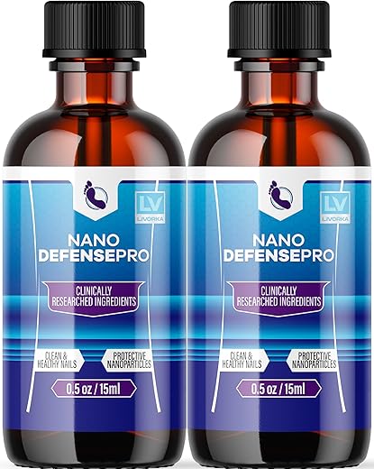 LIVORKA - Nano Defense Pro – 2 Frascos para 60 Dias – Gota, Líquido, Solução – Defesa Avançada – Nanotecnologia – Proteção Total – Resultados Garantidos