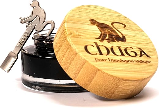 Chuga Shilajit - Chuga Pure Himalayan Shilajit para Homens – Energia Natural e Vitalidade | 30g