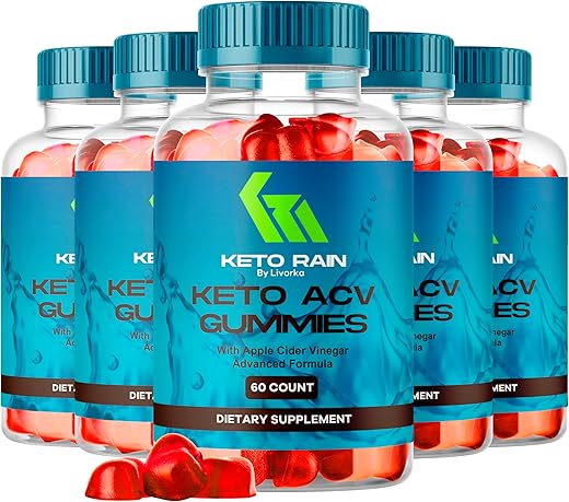 LIVORKA - (5 Pacotes) Gomas Keto Rain ACV, Gomas Keto Rain para Perda de Peso, Keto Rain, Gomas Keto Rain, Keto Rain Keto, Gomas Keto Rain, Gomas Keto Rain ACV, 300 Gomas