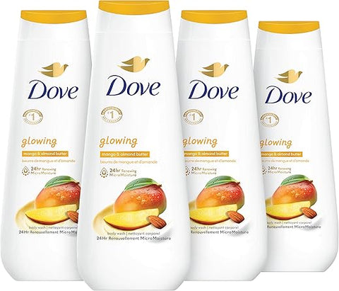 Body Wash Mango Brilhante – Hidratante Corporal 250ml - Dove