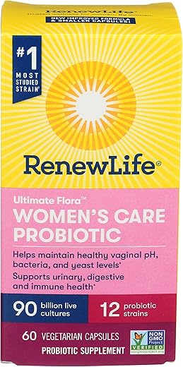 Renew Life - Mulheres PROBIÓTICO 90B – Fortaleça sua saúde com probióticos de alta potência!