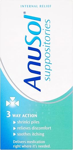 Tratamento para Hemorroidas – 24 Supositórios [Saúde e Beleza] - Anusol
