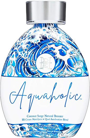 ED HARDY - Ed Hardy Tanning Aquaholic – Loção Bronzeadora Natural Coconut Surge 400g