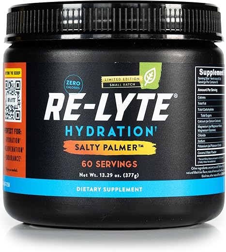 Re-Lyte Mix de Eletrólitos em Pó Edição Limitada (Salty Palmer) – Hidratação e Reposição Eletrolítica - REDMOND