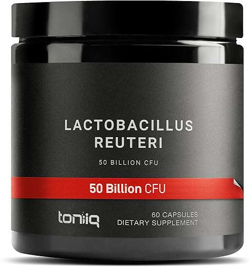 Probiótico Lactobacillus Reuteri 50 Bilhões CFU – 60 Cápsulas Vegetarianas - Toniiq
