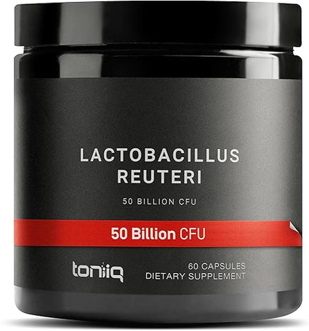 Probiótico Lactobacillus Reuteri 50 Bilhões CFU – 60 Cápsulas Vegetarianas - Toniiq