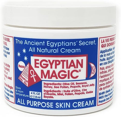 Egyptian Magic - Creme Egípcio Mágico para Pele – Pote de 4 Onças (113g)