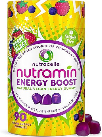 Nutracelle - NUTRAMIN Gummy Energético de Vitaminas – Diga Não ao Café