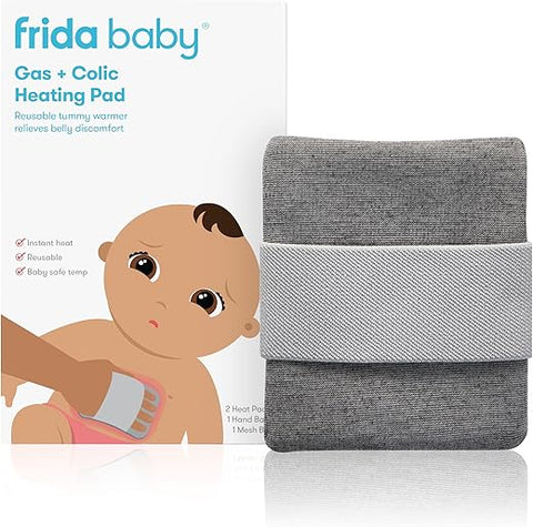 Aquecedor de Barriga Frida Baby para Alívio Natural de Gases e Cólicas | Calor Suave para Relaxar e Aliviar Barrigas | Aquecimento Instantâneo para o Estômago | Alivie o Desconforto da Cólica