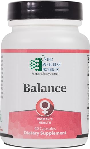 Ortho Molecular Products - Ortho Molecular – Balance – 60 Cápsulas | Fórmula Equilibrada | Saúde e Bem-Estar