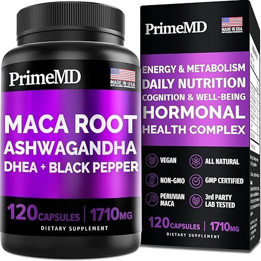 PrimeMD - 6 em 1 Raiz de Maca Orgânica – 100g | Energia, Vitalidade e Equilíbrio
