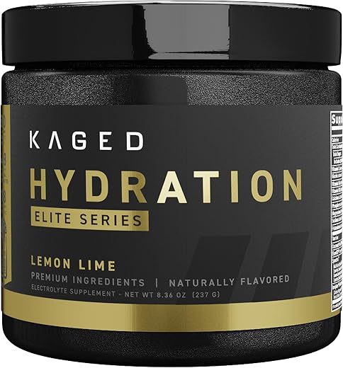 Electrolytes: Hidratação Elite em Pó Premium, Treino Intra e Pós, Limão e Lima, 30 Porções - Kaged