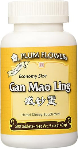 Gan Mao Ling Tamanho Econômico, 500 comprimidos, Plum Flower – Compre Agora!
