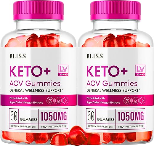 LIVORKA - Bliss Keto ACV Gummies – Pack com 2, Avançado, Vinagre de Maçã, Gomas Keto, Gomas Bliss Keto, Bliss Keto Plus, Bliss AC Keto – Compre Agora!
