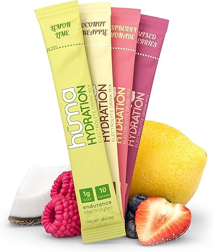 HÜMA CHIA ENERGY GEL - HUMA CHIA Bebida Hidratante em Pó, Variedade 15 Sachês – Baixa Caloria, Alta Concentração de Eletrólitos para Esportes