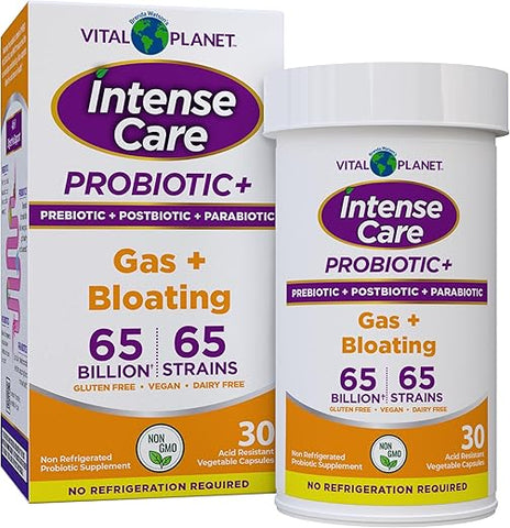 Cuidado Intenso para Gases – Fórmula Potente – 60 cápsulas - Vital Planet