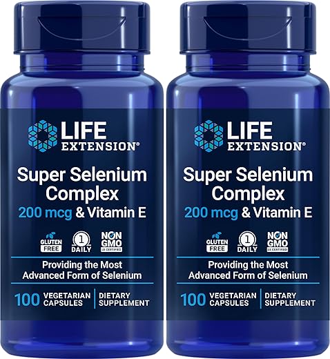 Super Complexo de Selênio 200 mcg – Suplemento para uma vida saudável - Life Extension