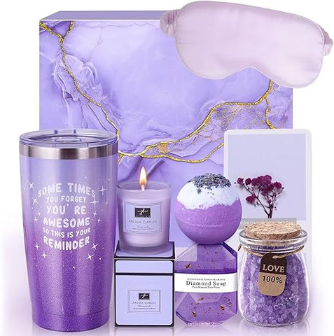 Utildom - Presente de Aniversário para Mulheres – Presentes para Mulheres, Feliz Aniversário, Natal, Dia dos Namorados, Dia das Mães – Presentes Únicos para Mulheres Mãe Esposa Namorada Irmã Amigas – Presentes de Spa para Mulheres