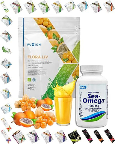 unionaren - Flora Liv (50 Sachês) – Fortaleça sua saúde com a poderosa fórmula natural