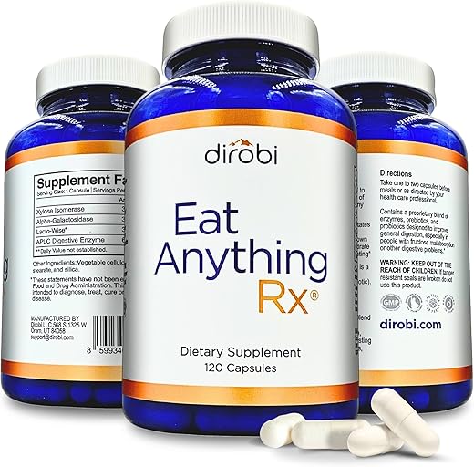 Xylose Isomerase Enzimas para Melhor Digestão de Lactose, Gordura e Proteína – Suplemento FODMAP - Dirobi