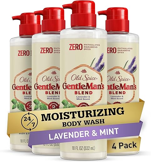 Gel de Banho para Homens GentleMan’s Blend Lavanda – 250ml - Old Spice