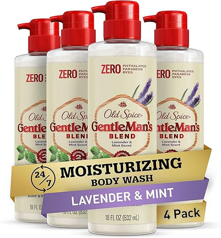 Gel de Banho para Homens GentleMan’s Blend Lavanda – 250ml - Old Spice
