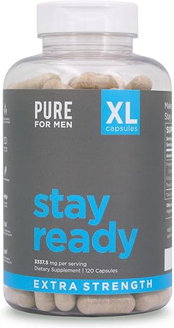 Stay Ready – Suplemento de Fibra Extra Forte | Regularidade Digestiva | Movimento Intestinal | 100g - Pure for Men