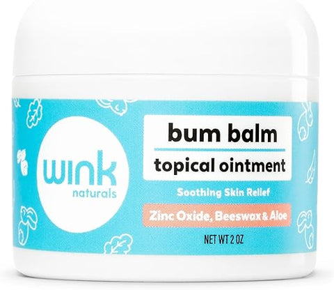 Wink Naturals - Creme para Assaduras Wink Well Baby – Pomada para Bebês com Pele Irritada e Picadas de Insetos – Ointment Natural Hidratante para Assaduras de Bebê, Sem Toxinas, Corantes ou Fragrâncias