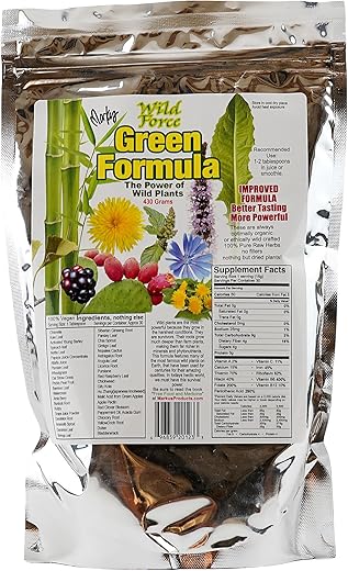 Wild Force - Green Formula – Adoçado | Fórmula Verde para uma Vida Saudável | 100% Natural | 500g