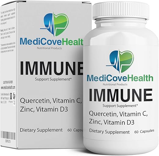 Ivory Caps - Imune Support: Quercetina, Vitamina C, Zinco, Vitamina D3 – Reforço Imunológico – Marca X
