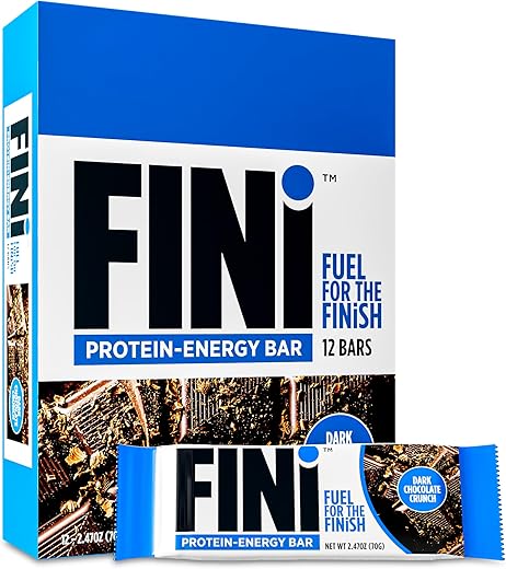 FINi Barra de Proteína-Energia – Adoçada com Performance Sweetener (12 Unidades, Chocolate) - Biotest