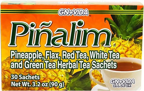 PIÑALIM - Te Pinalim Tea GN Vida – Kit 90 Dias – Chá Emagrecedor – 3 Caixas – 270g