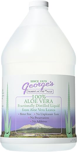 George's - Suplemento Líquido de Aloe Vera George’s, 3.785 ml,