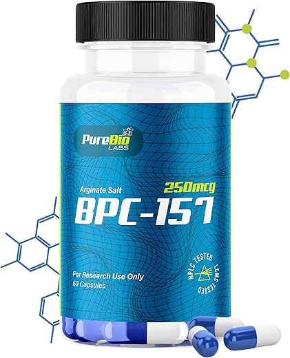 Pure Bio Labs - BP-C157 Peptide Compound Pro: Potencialize a Reparação Muscular com Eficiência