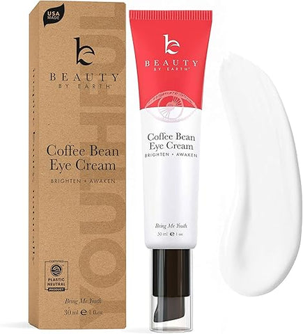 Creme para os Olhos com Cafeína Beauty by Earth para Reduzir Inchaço – 15g