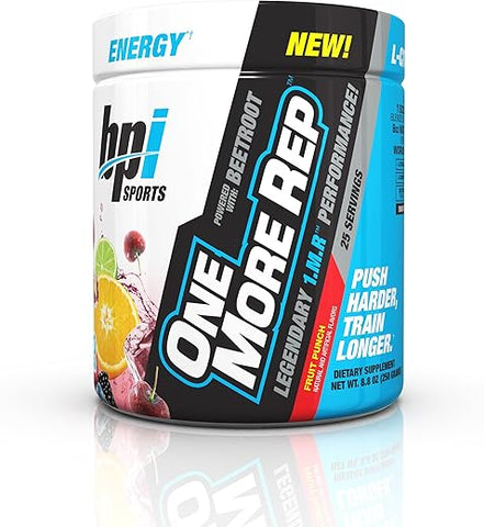 One More Rep Pré-Treino em Pó – Aumente a Energia – 300g - BPI Sports