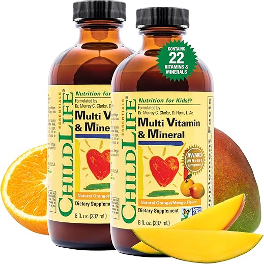 CHILDLIFE ESSENTIALS - CHILDLIFE Essentials – Multivitamínico Infantil para Crianças – 60ml